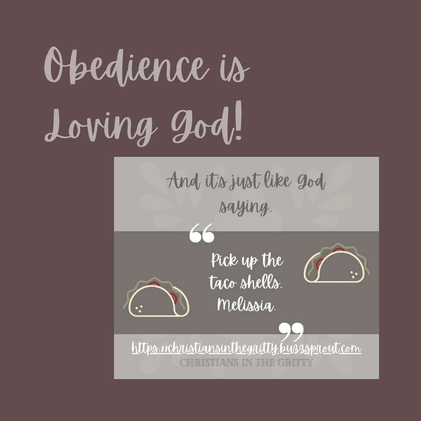 Obedience is Loving God episode artwork