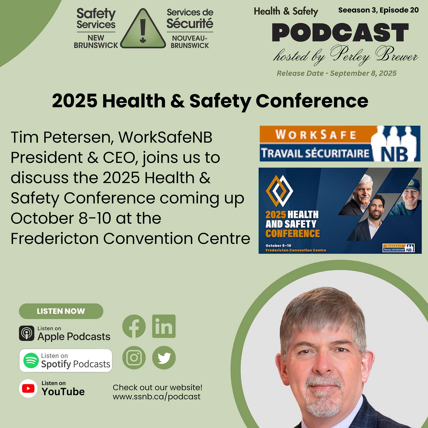 WorkSafeNB 2025 Health & Safety Conference - Tim Petersen, President & CEO