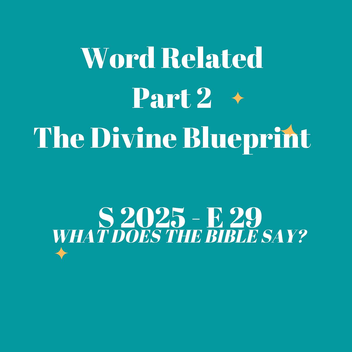 The Divine Blueprint