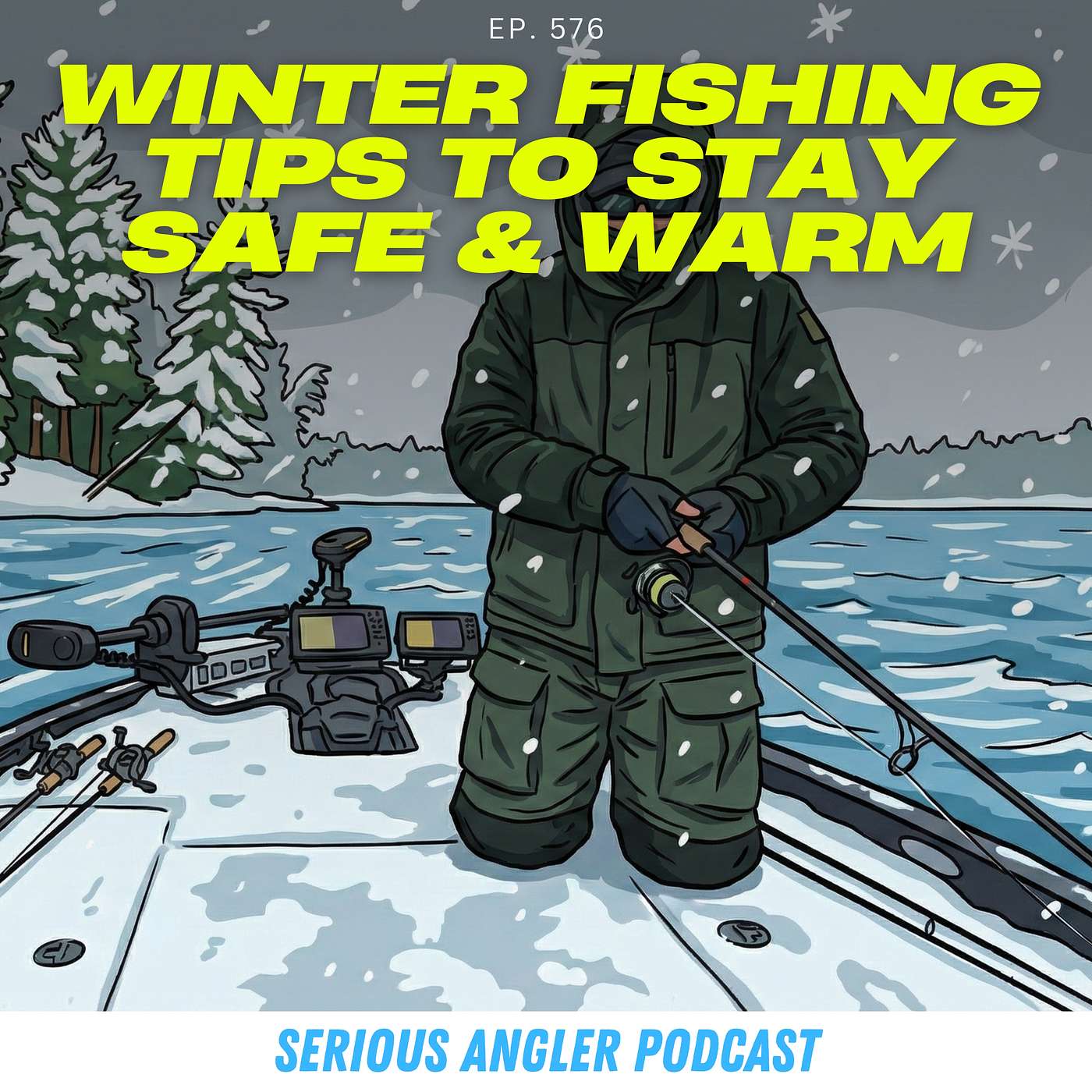 Tips to Stay Warm, Dry and Safe While Fishing Cold Water