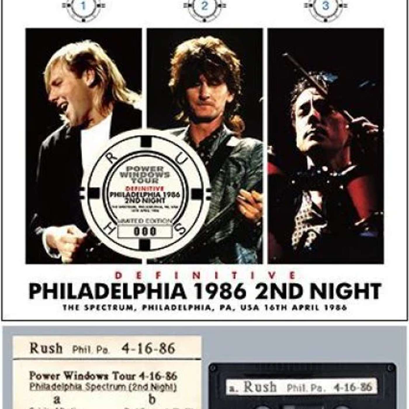 Rush Live at the Spectrum  Subdivisions 4-16-1986