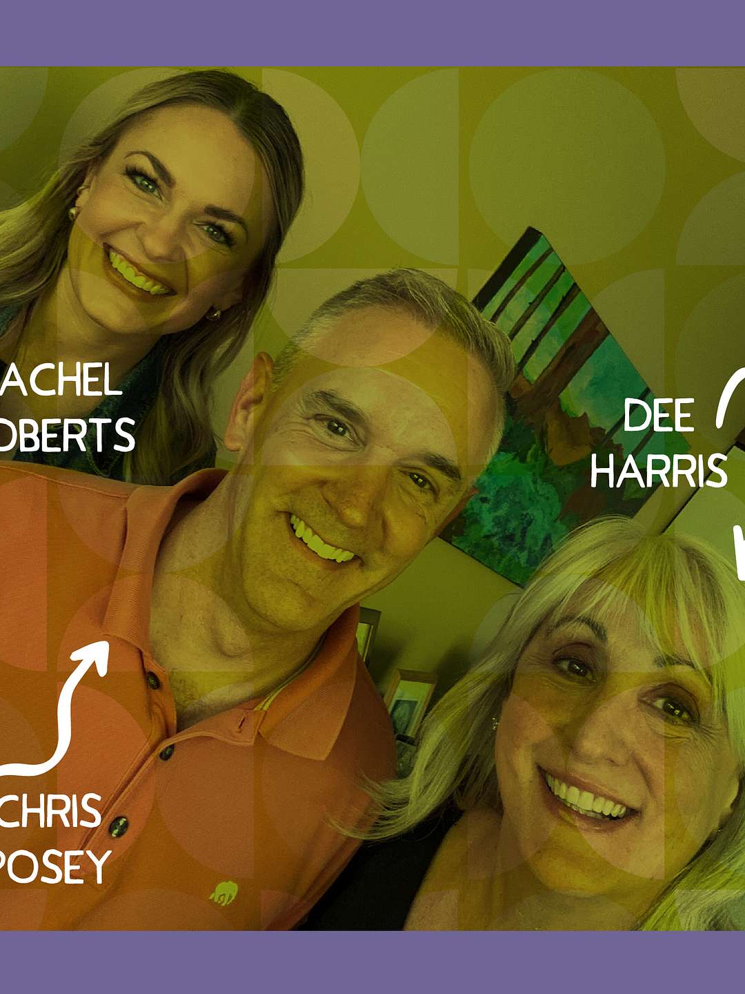 Dee Harris, Chris Posey and Rachel Roberts