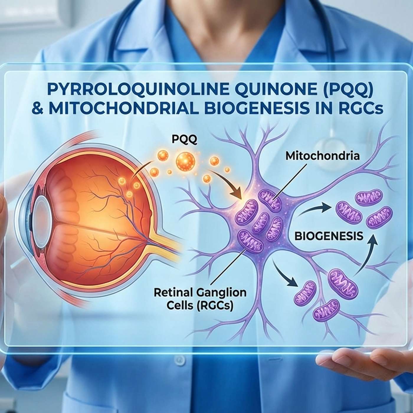 Pyrroloquinoline Quinone (PQQ) and Mitochondrial Biogenesis in RGCs episode artwork