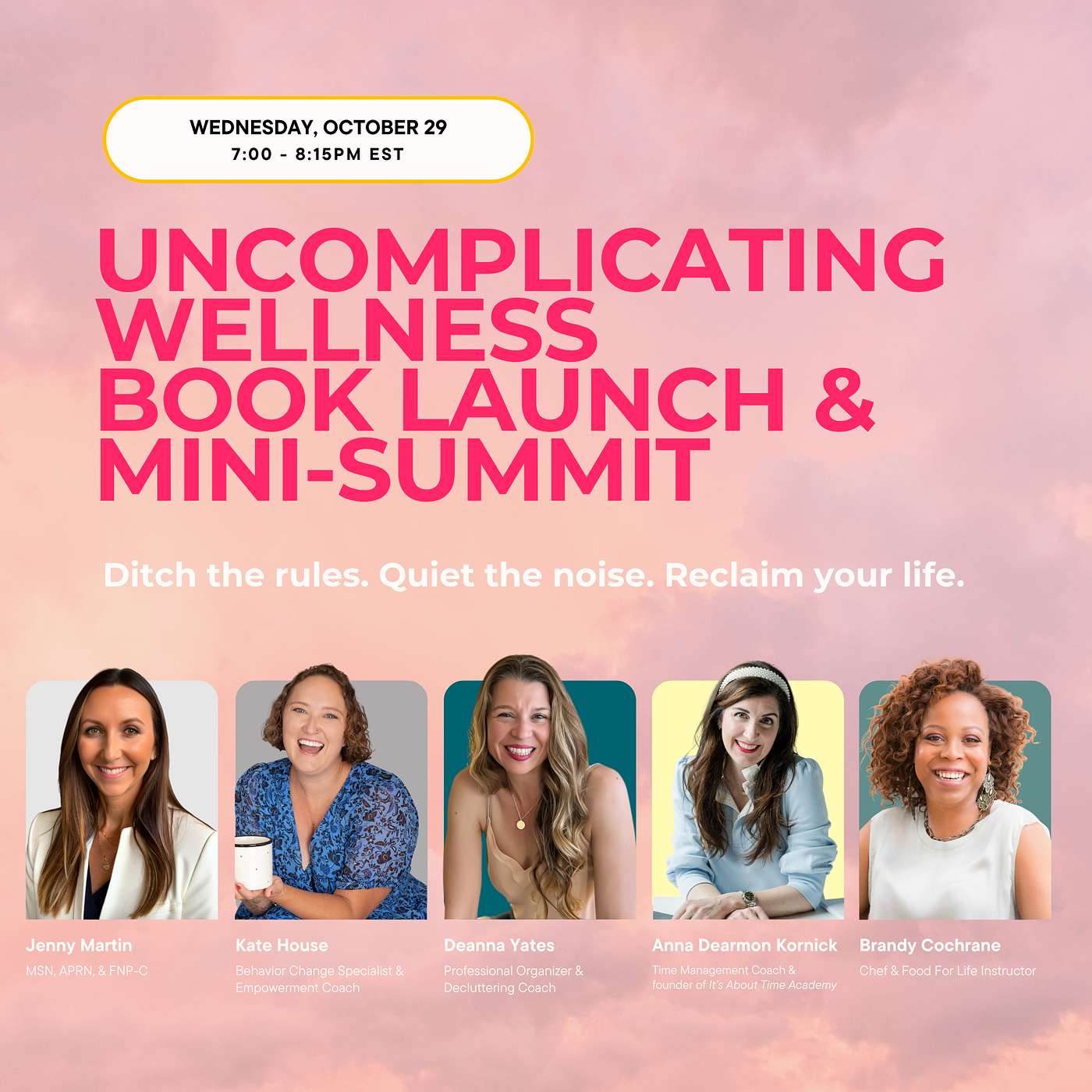 The Only Mini-Summit That Bans Perfectionism (Seriously, It's FREE & This Wednesday!) ✨