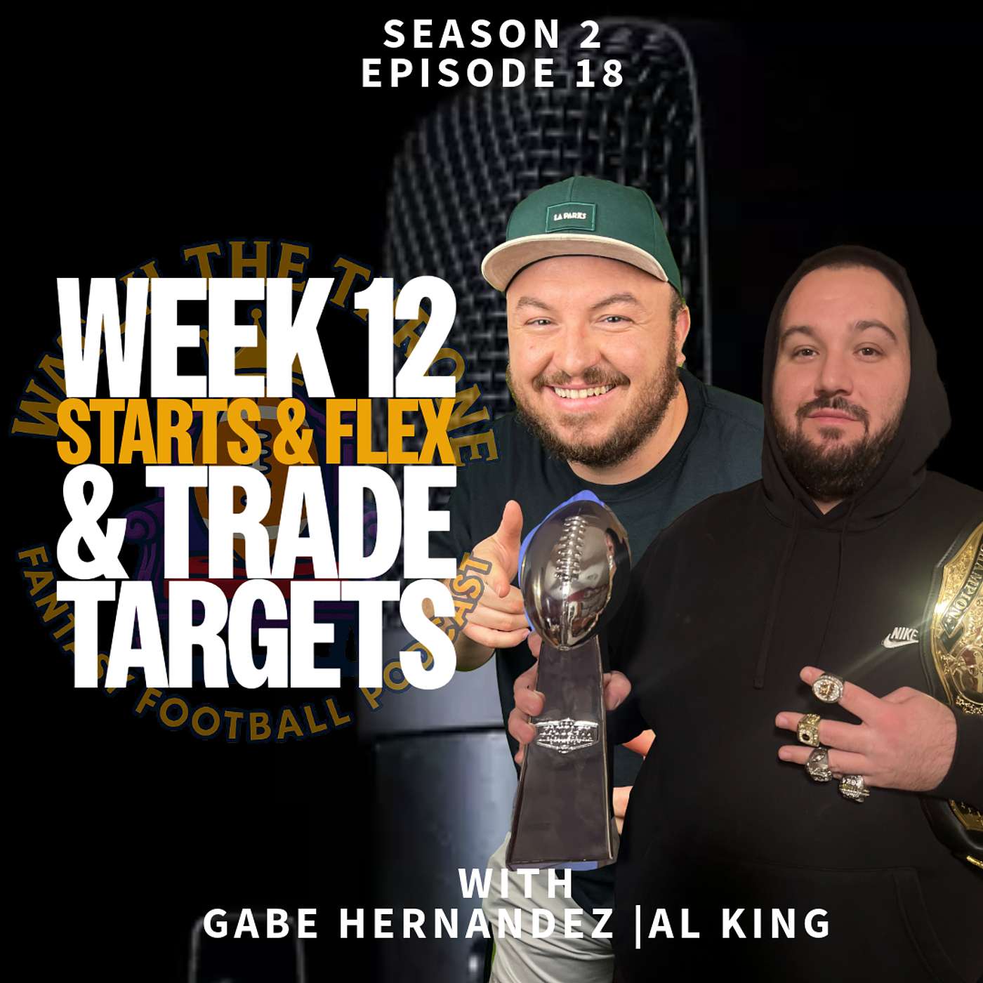 Week 12 Fantasy Football: Start/Sit, Trades, Flex Plays & Game Blitz episode artwork