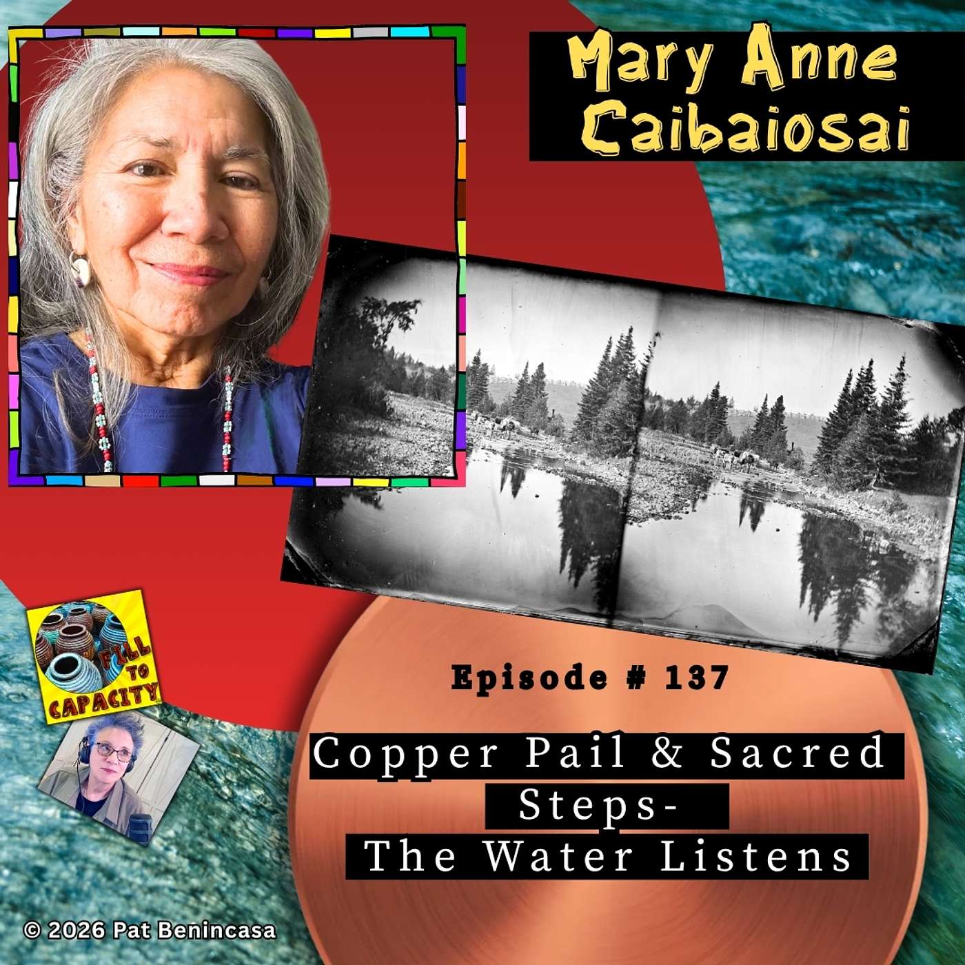 Copper Pail and Sacred Steps- The Water Listens