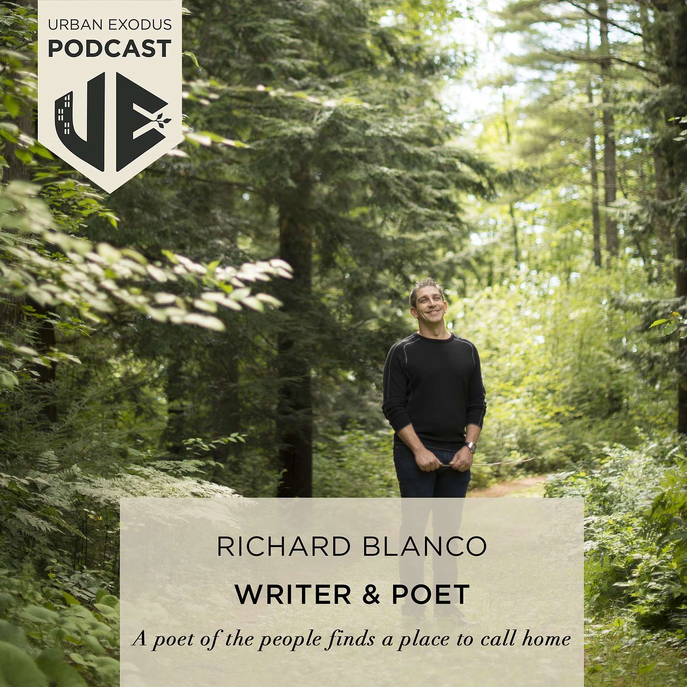 E6: A poet of the people reconnects to the natural world and finds a place to call home | Inaugural poet and writer Richard Blanco in Bethel, ME episode artwork