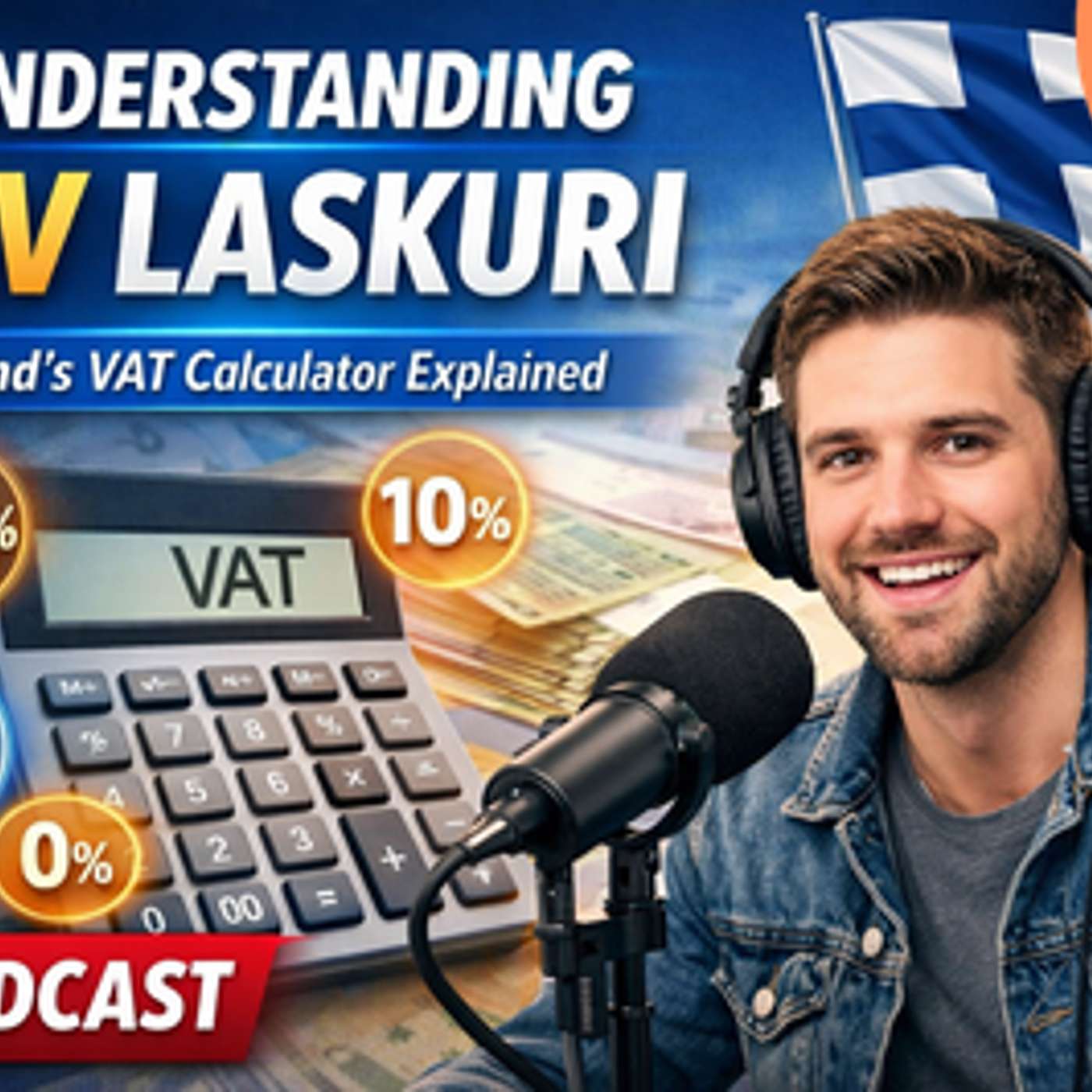 ALV Laskuri Selitetty - Suomen Arvonlisäveron Laskeminen Helposti (2026 Opas) episode artwork
