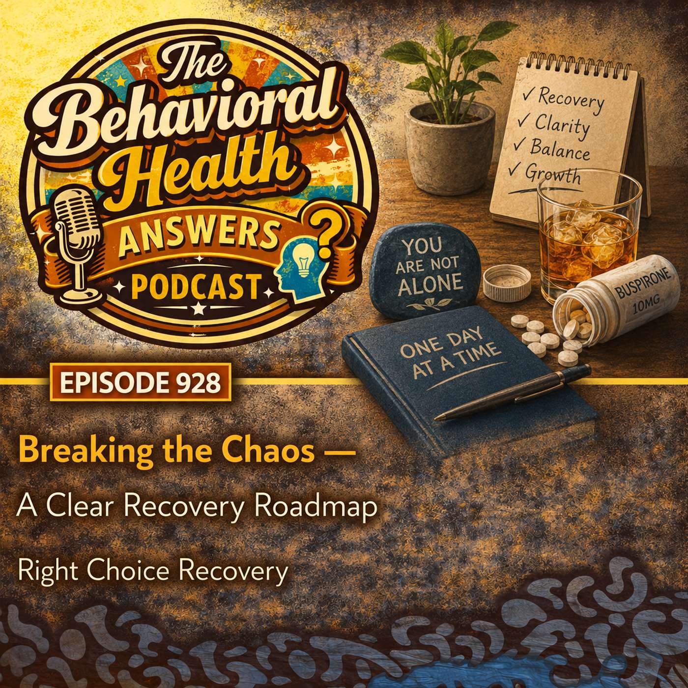 Episode 928: Breaking the Chaos - A Clear Recovery Roadmap | Right Choice Recovery episode artwork