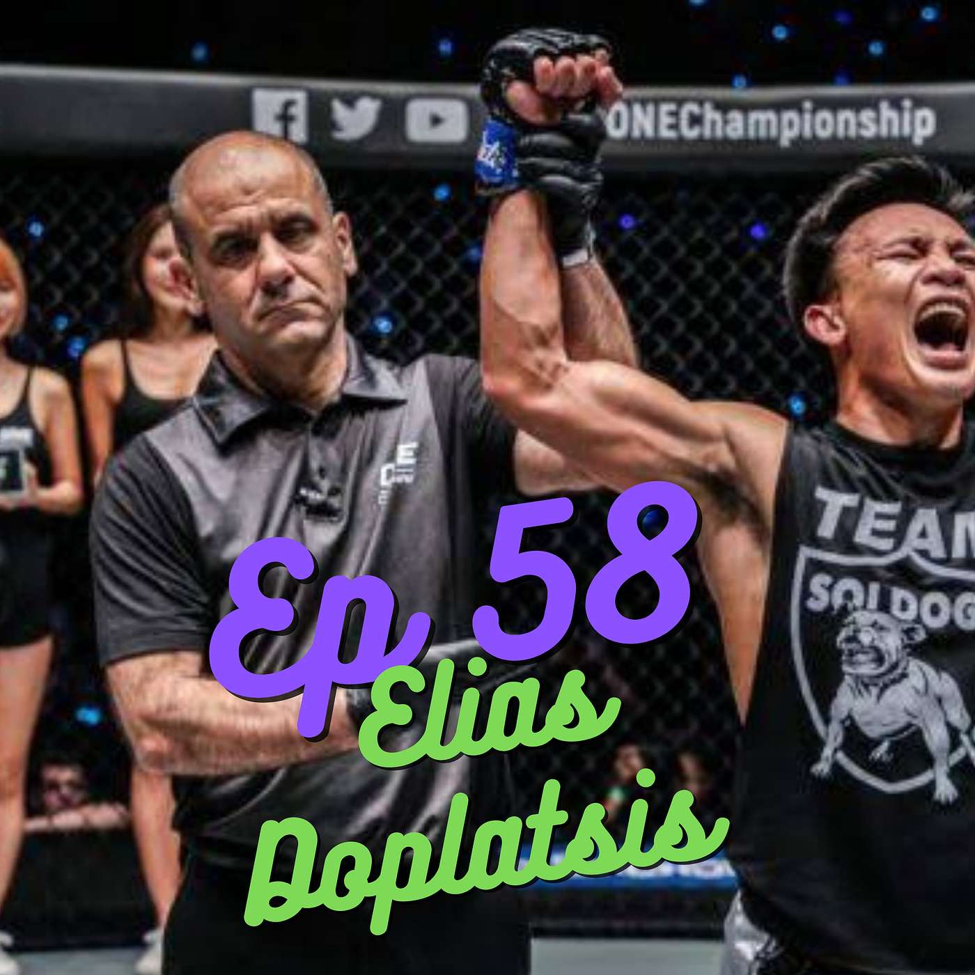 Ep 58 - Elias Dolaptasis Muaythai referee for One Championships, IFMA and Muaythai Australia episode artwork