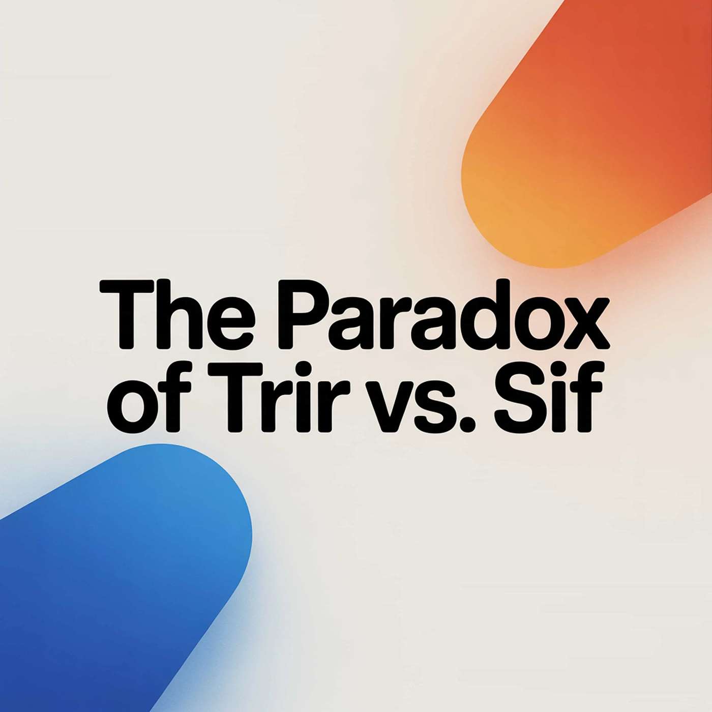 The TRIR vs. SIF Paradox episode artwork