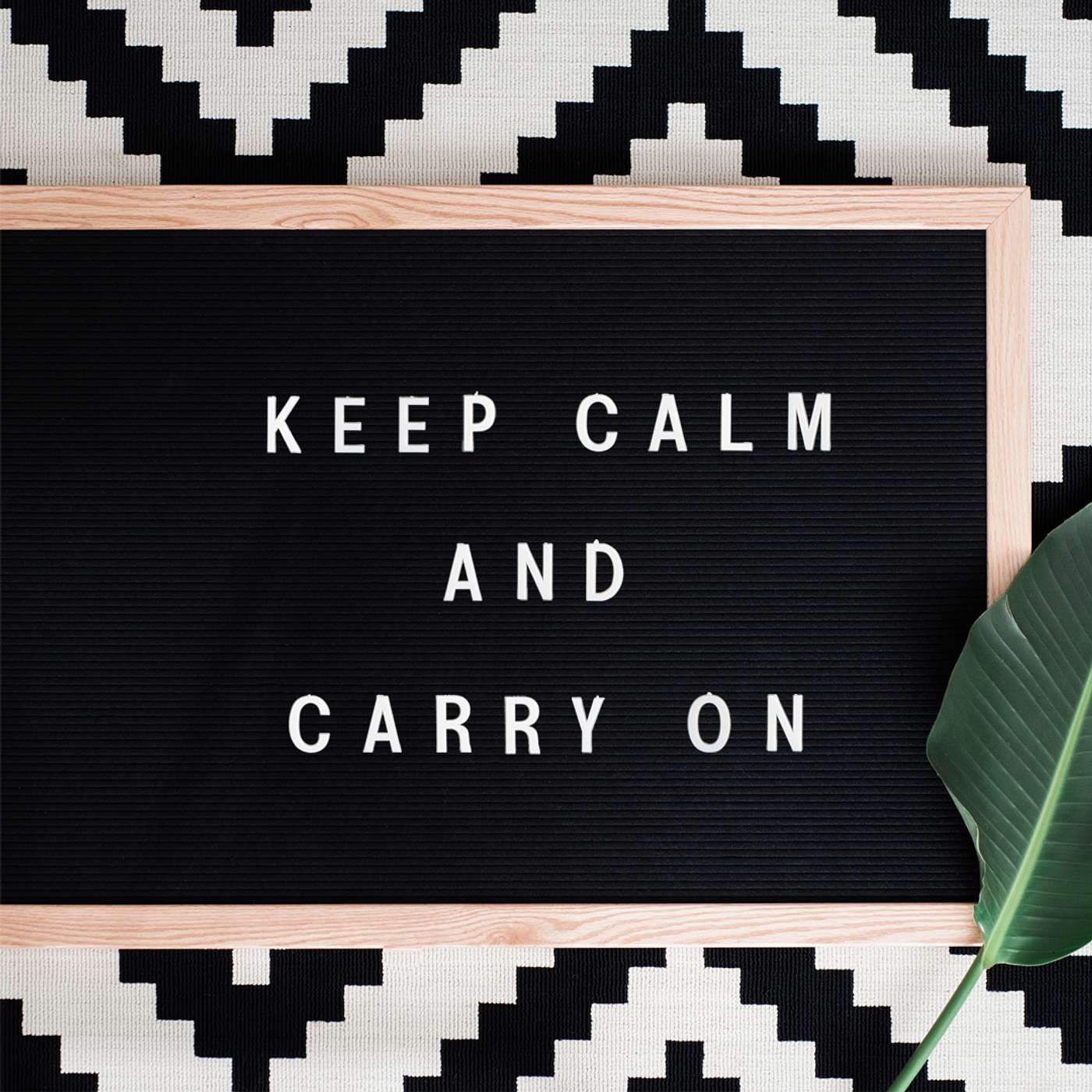 Keep Calm and Carry On - Don't Panic, Pray!