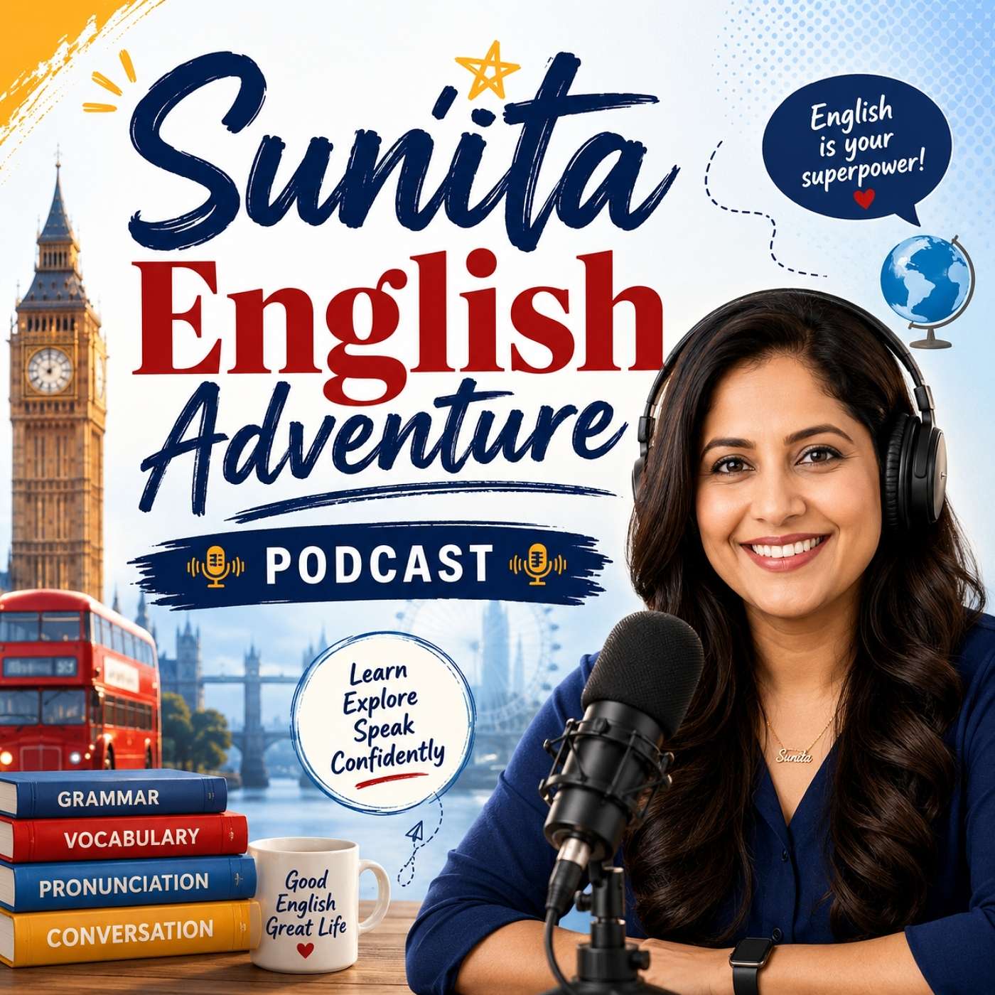 Sunita English Adventure podcast Podcast Sunita English Adventure podcast