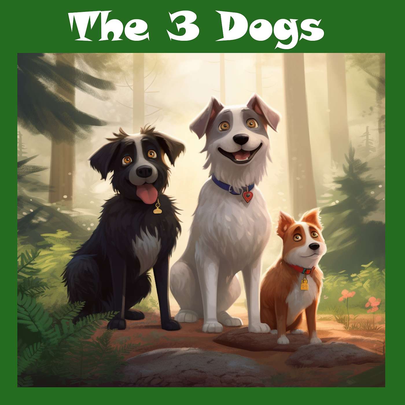 The Three Dogs -  true courage and kindness can lead to unexpected rewards