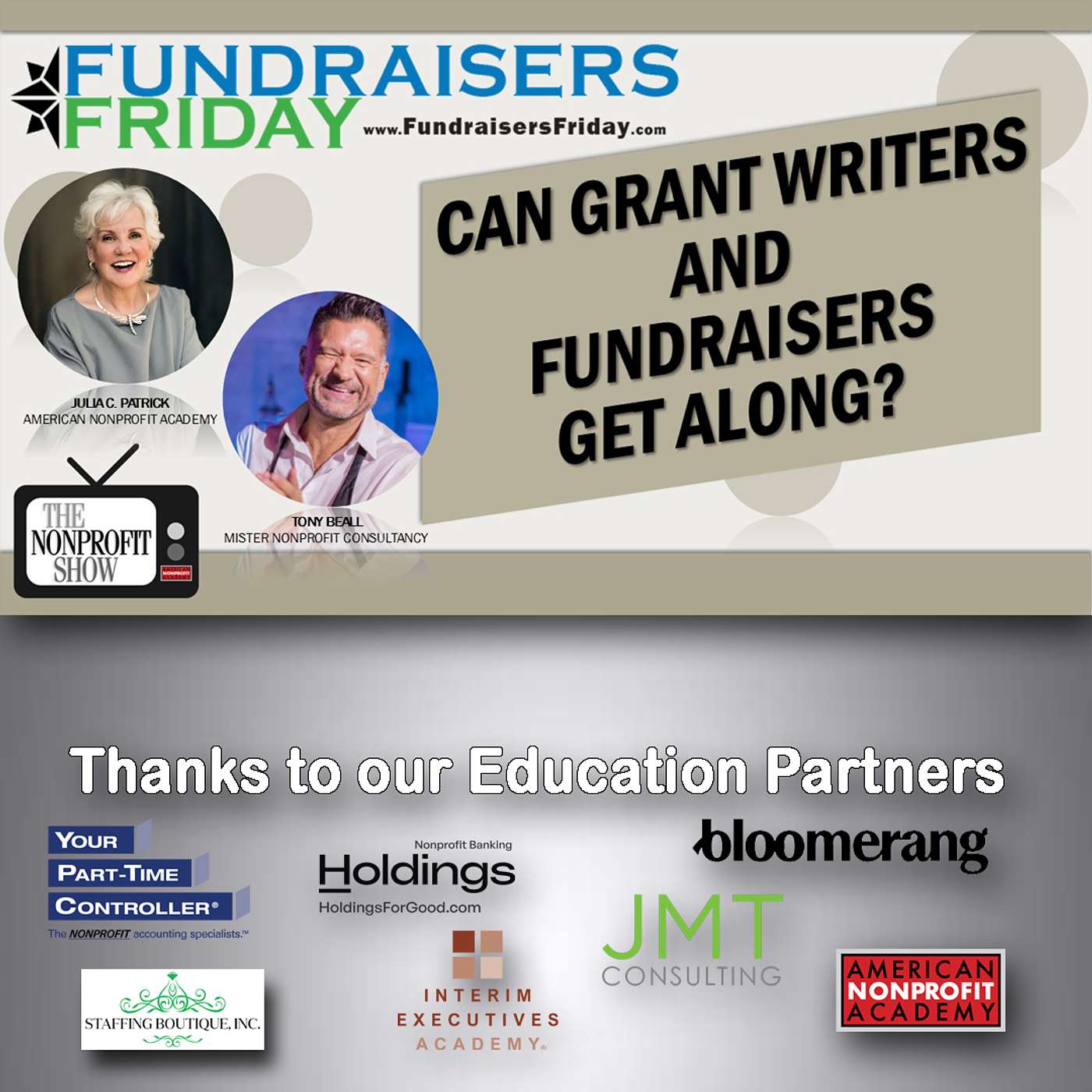 Grant Writers and Fundraisers! Can They Really Work as One Team?