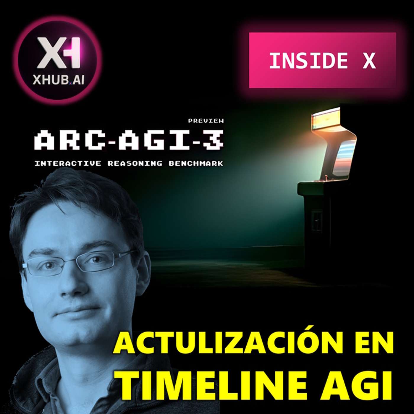 T5.E172. INSIDE X ARC-AGI 3 : Actualización en timeline AGI!