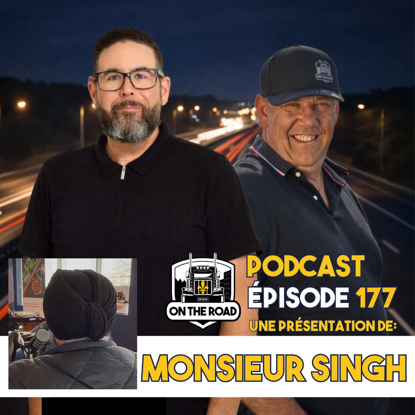 🎙 Épisode 177 – On the road Québec avec Monsieur Singh, camionneur d’origine indienne episode artwork