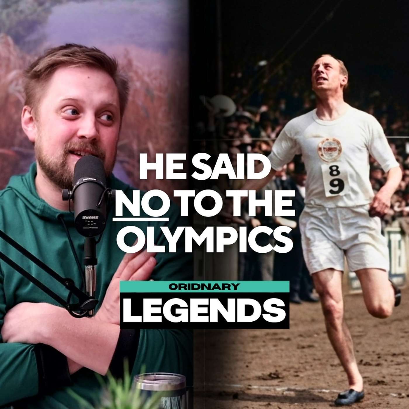"He Said No to the Olympics" | Eric Liddell | Ordinary Legends 007 episode artwork