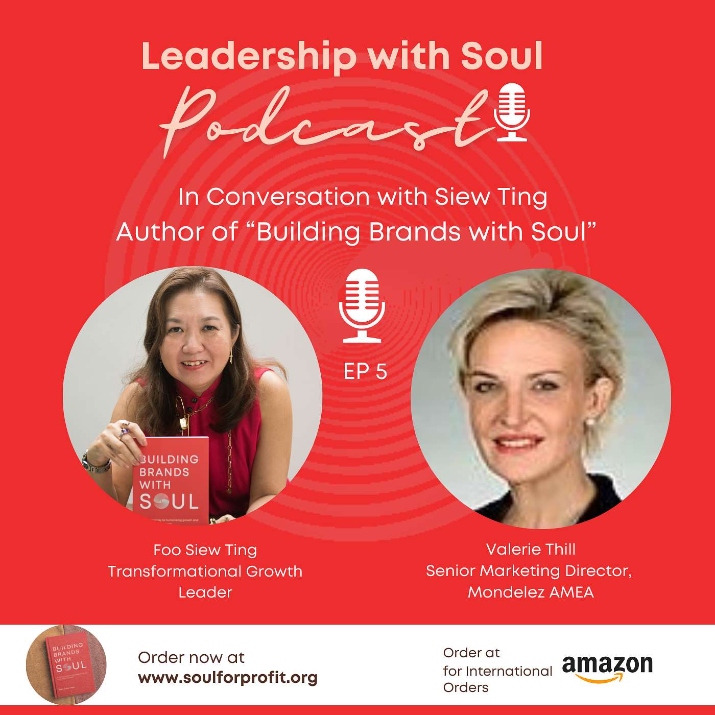 Episode 5: Leadership with Soul with a fellow CMO - Valerie Thill Episode 5: Leadership with Soul with a fellow CMO - Valerie Thill