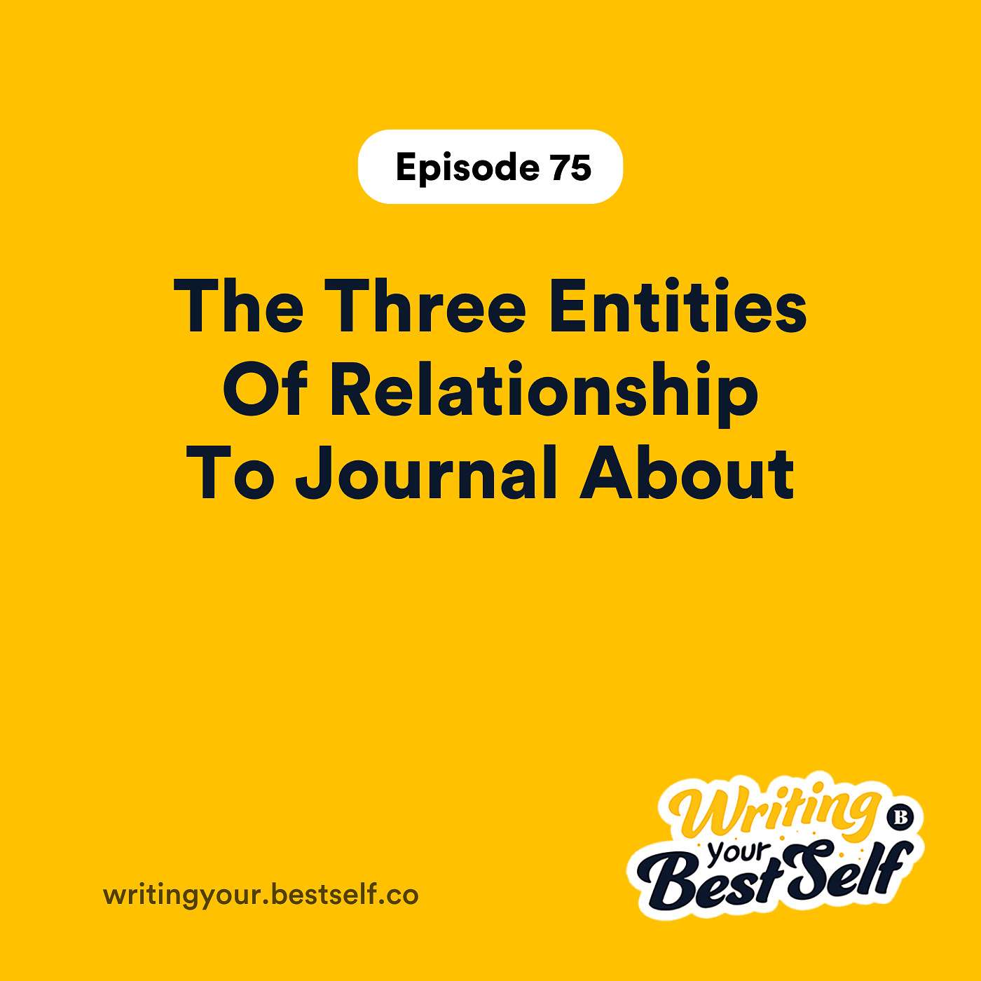 The Three Entities Of Relationship To Journal About