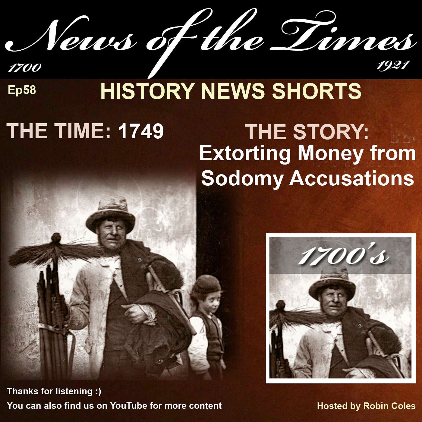 Short 58: 1749 Extorting money from sodomy accusations