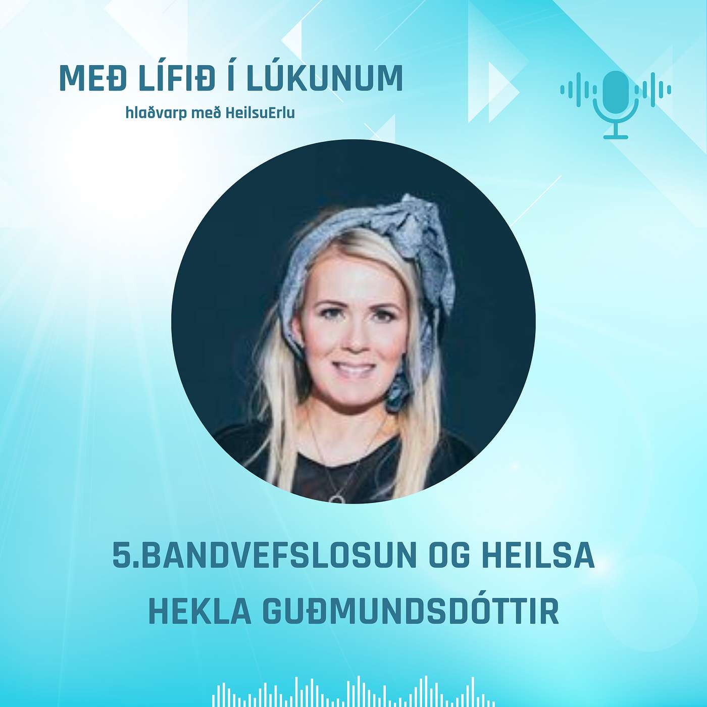 5. Bandvefur og heilsa. Að komst aftur inn á vinnumarkaðinn eftir 14 ára fjarveru vegna heilsuleysis. Hekla Guðmundsdóttir