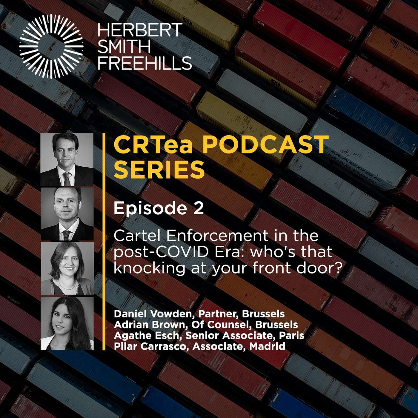 CRTea EP2: Cartel Enforcement in the post-COVID Era: who's that knocking at your front door? episode artwork