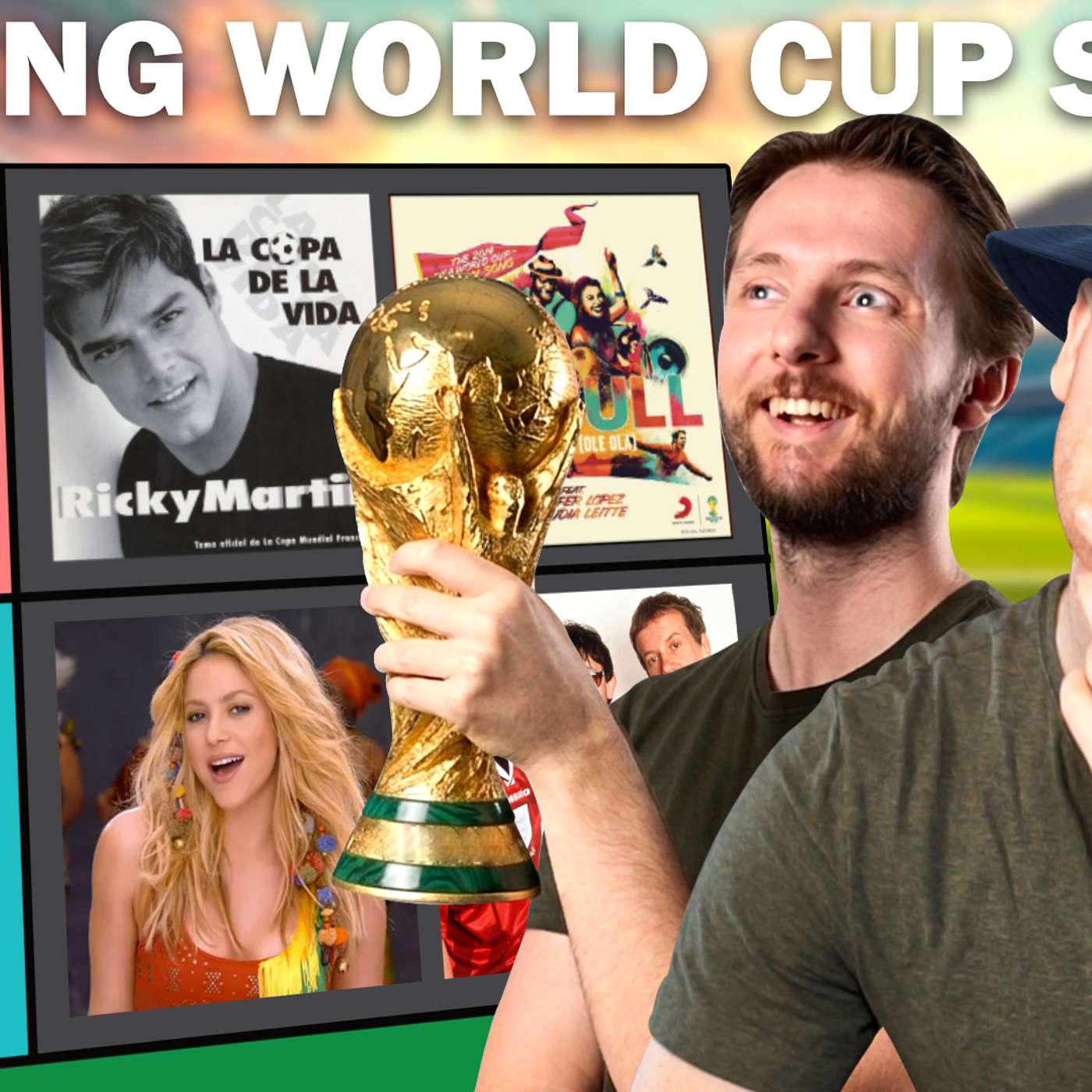 We Ranked Every WORLD CUP Song (and reacted to Jelly Roll's Lighter!) ⚽ Officially Unofficially #25 episode artwork