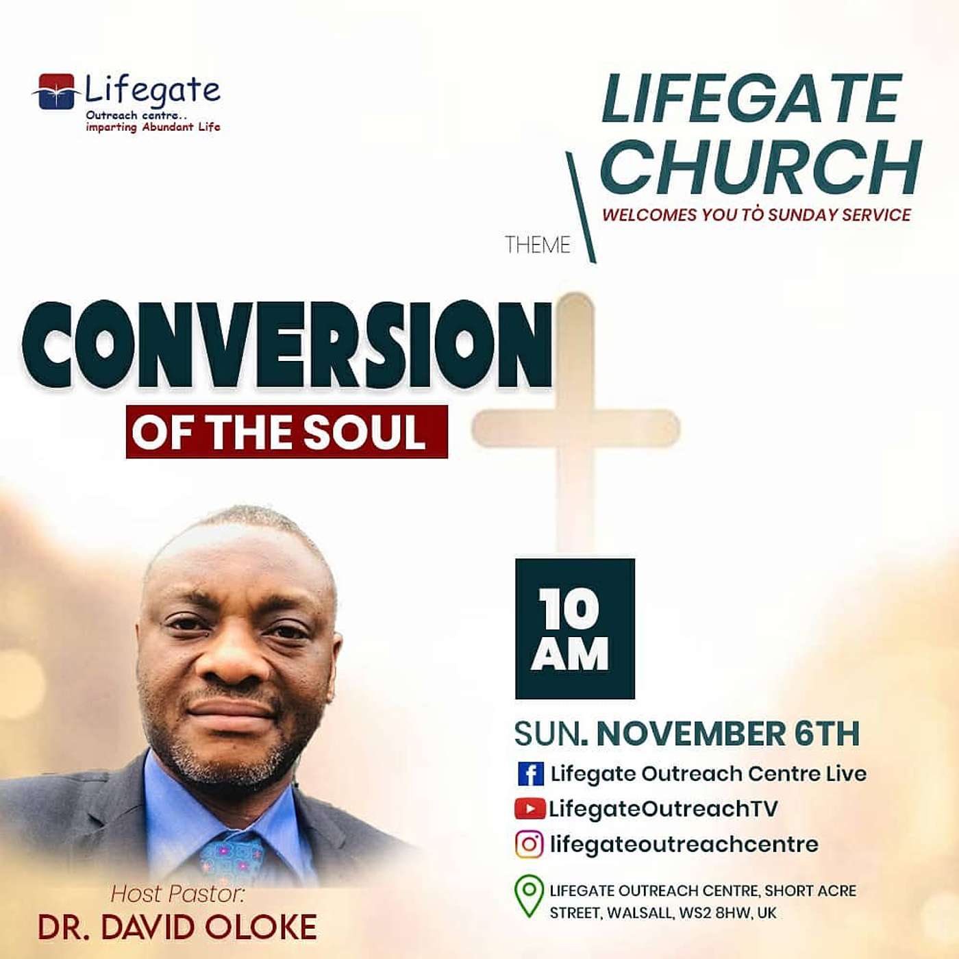 Conversion of the Soul - Lifegate Church - 6.11.22 episode artwork