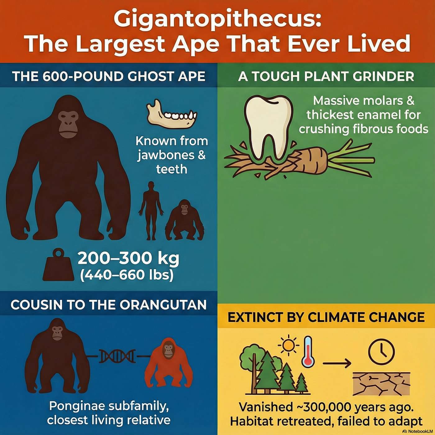 Gigantopithecus: Largest Ape Ever Lived episode artwork