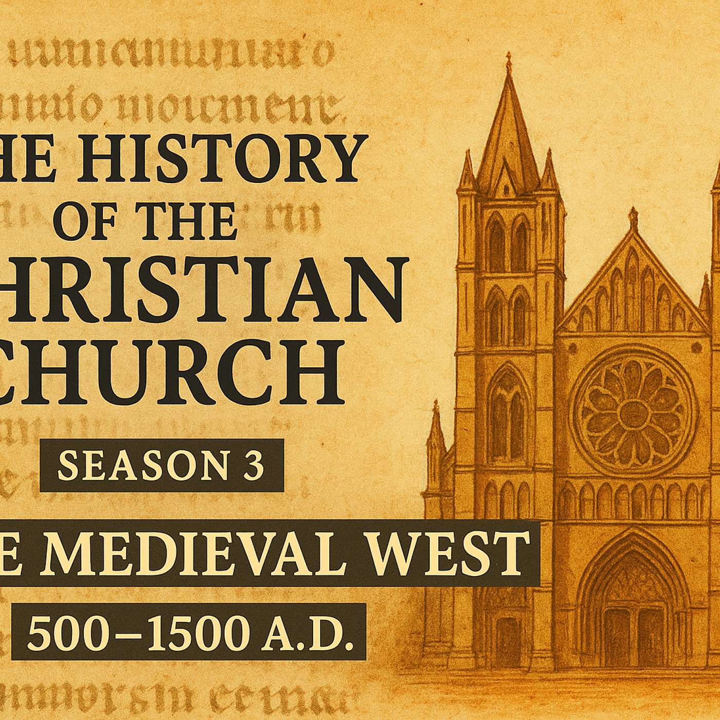 The History of the Christian Church (Season 3, Episode 1 - Part 29) The Medieval West. 500-1500 A.D.