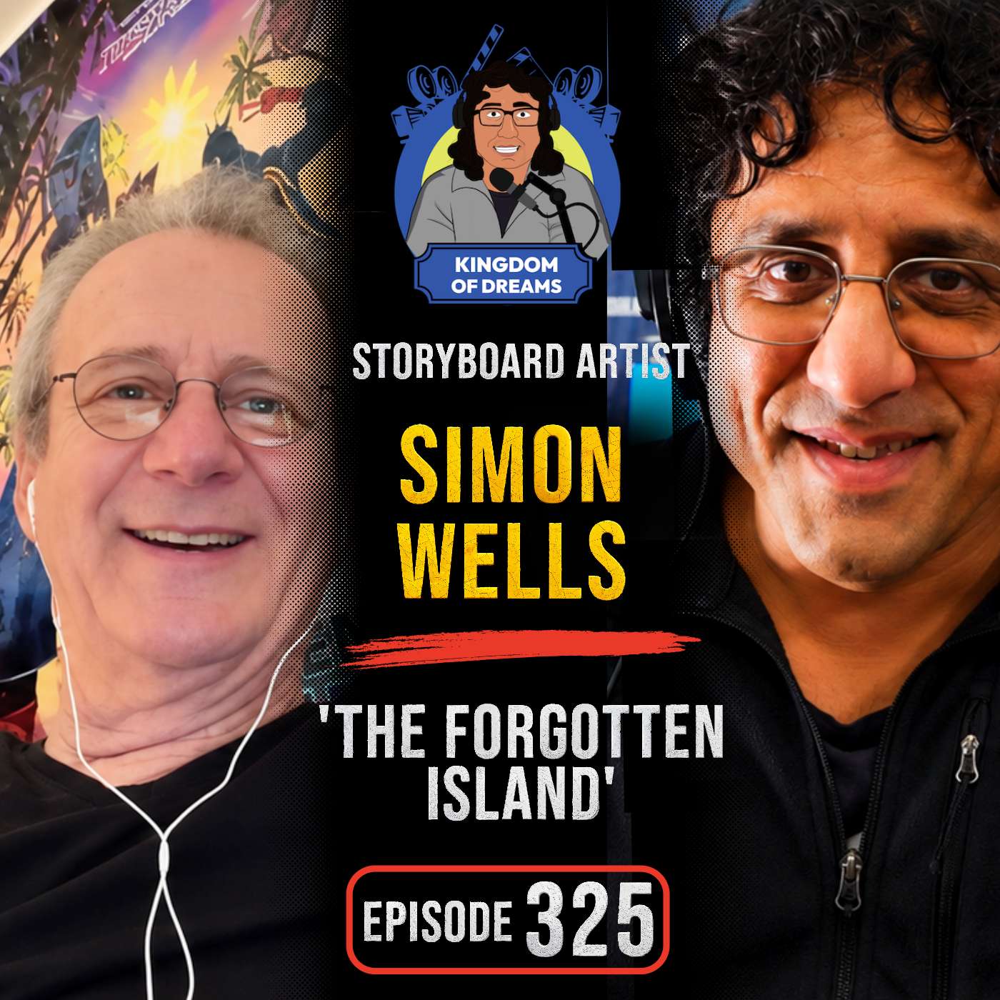 EP 325 - 'The Forgotten Island' - Simon Wells - Storyboard Artist