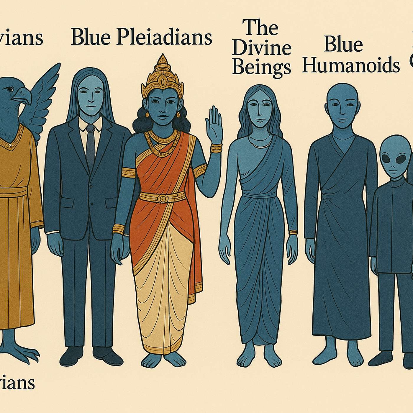 הומנואידים חלק ג' - הכחולים