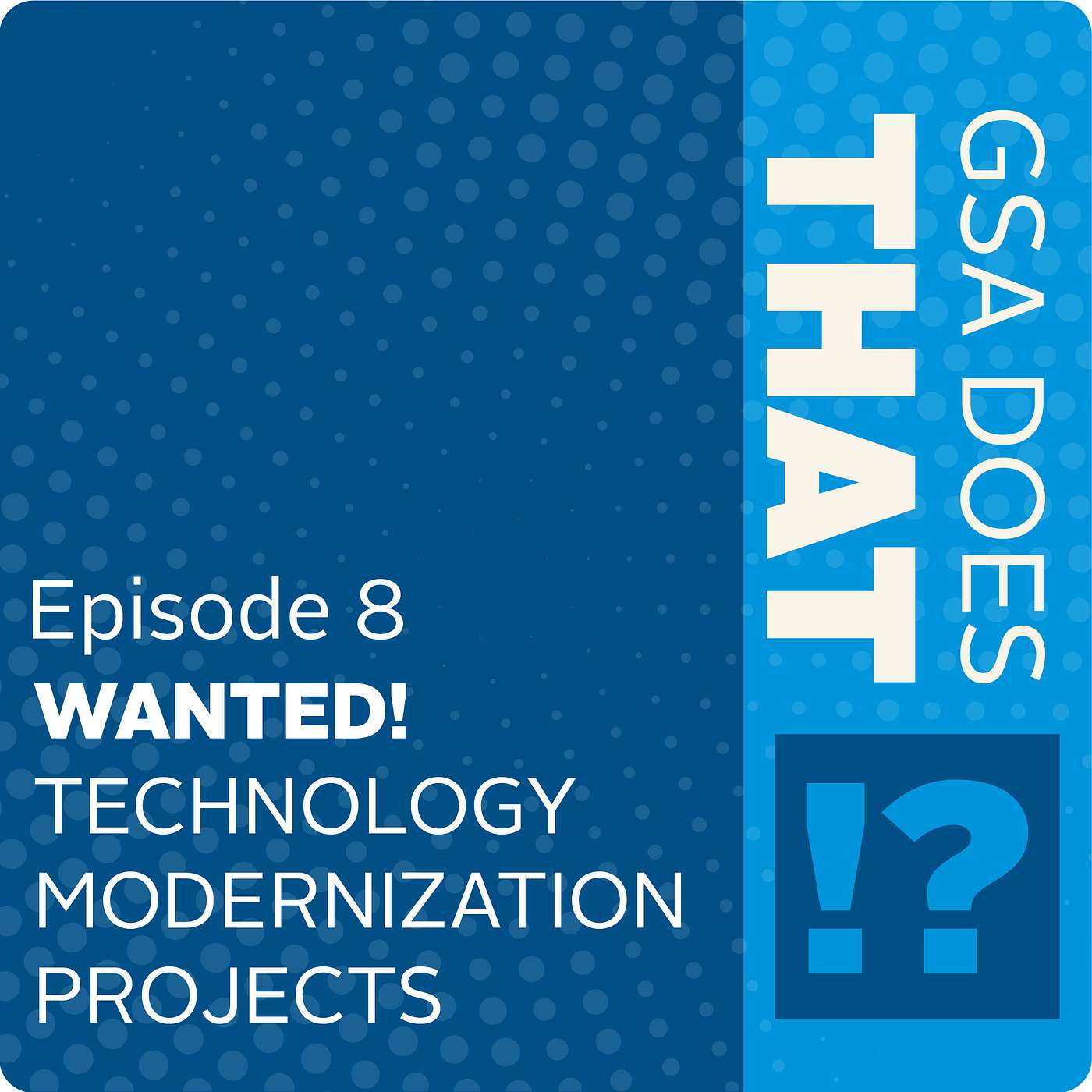 Wanted! Technology Modernization Projects