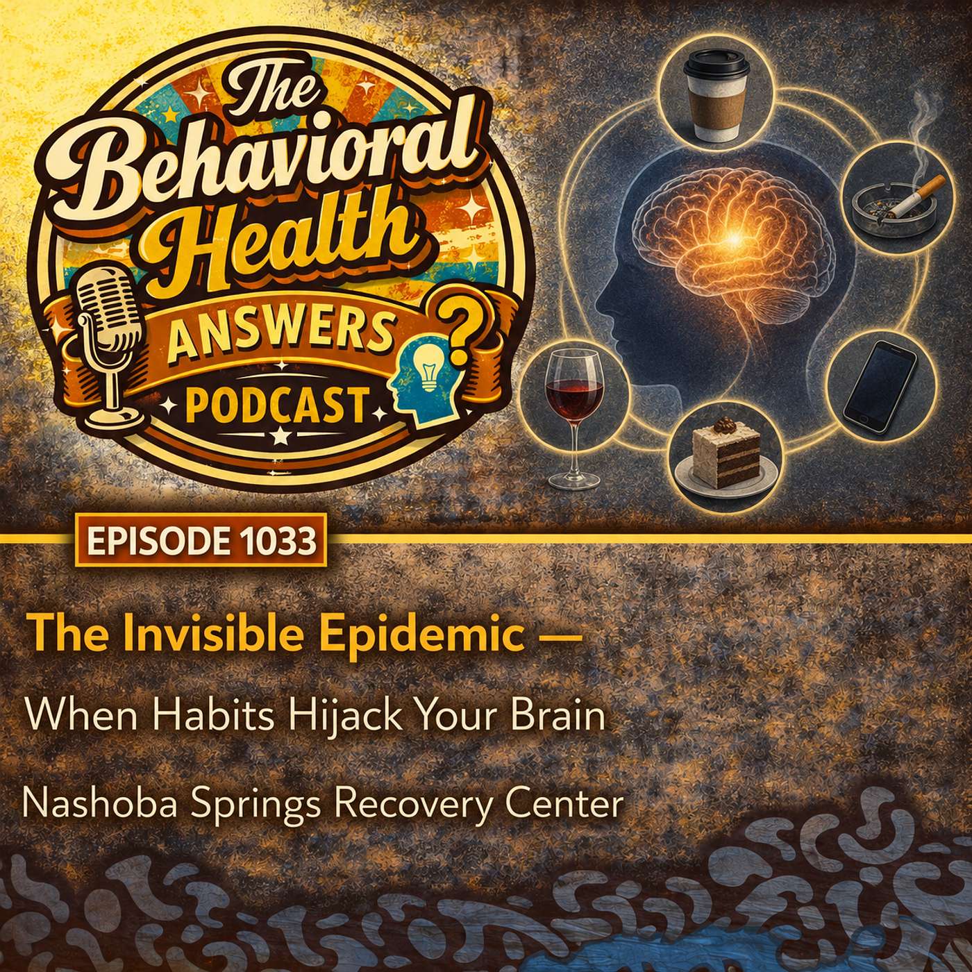 Episode 1033: The Invisible Epidemic - When Habits Hijack Your Brain | Nashoba Springs Recovery Center episode artwork