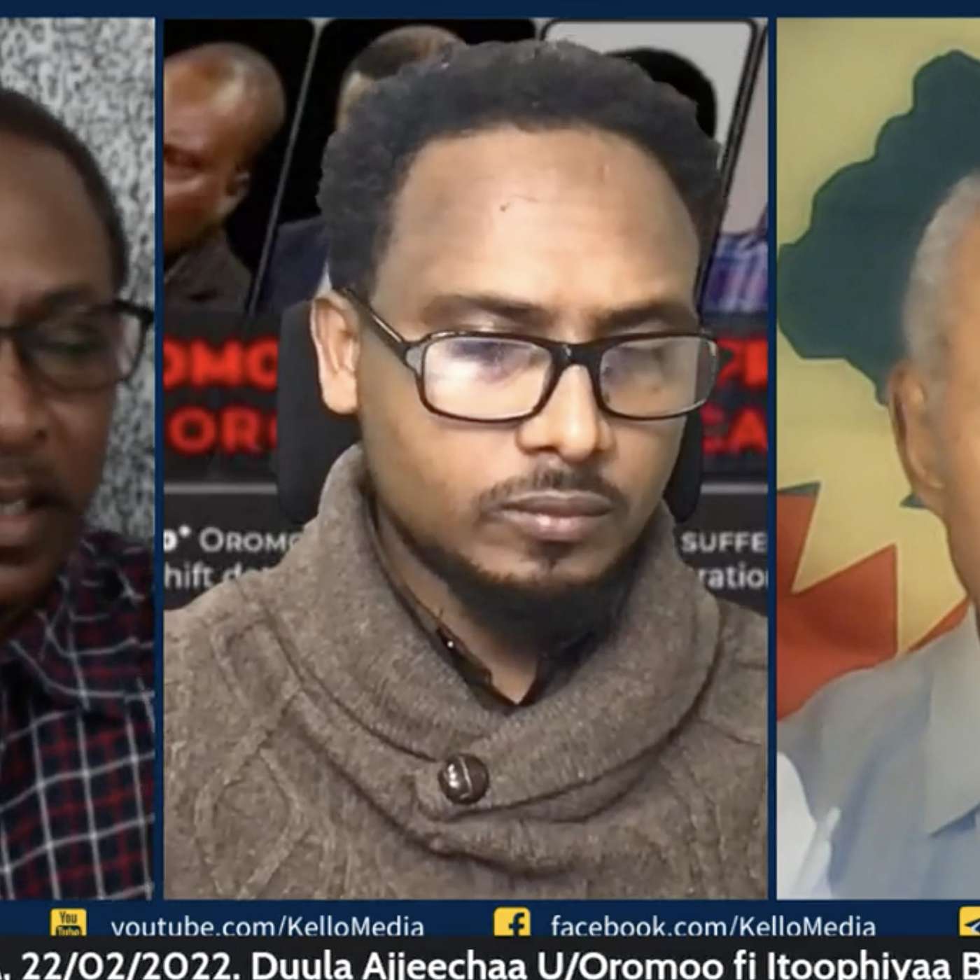 Marii dhaadannoo Habashootaa fi dhugaa lafa irra jiru irratti gaggeessine