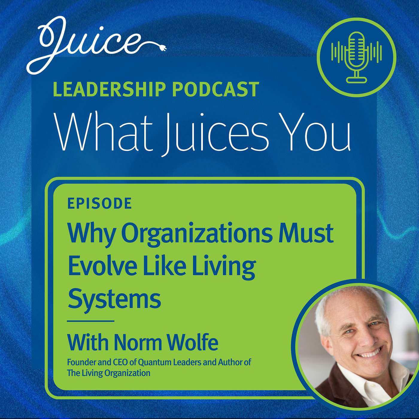 What Juices You with Norm Wolfe | Why Organizations Must Evolve Like Living Systems What Juices You with Norm Wolfe | Why Organizations Must Evolve Like Living Systems