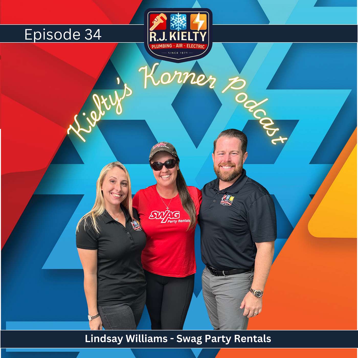 Kielty's Korner - Episode 34 - Lindsay Williams with SWAG Party Rentals episode artwork