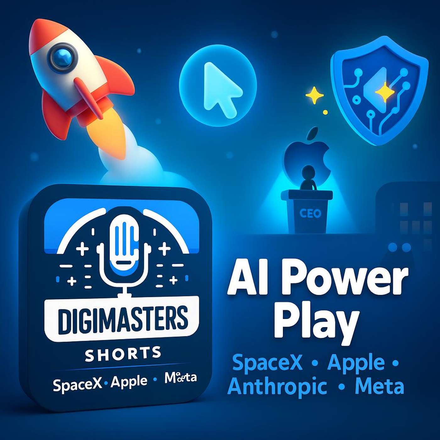 SpaceX Eyes $60B Cursor AI Buy, Anthropic’s Mythos Sparks Cybersecurity Debate, Apple’s New CEO Promises AI Revolution, Meta Spies on Employees for AI Training episode artwork