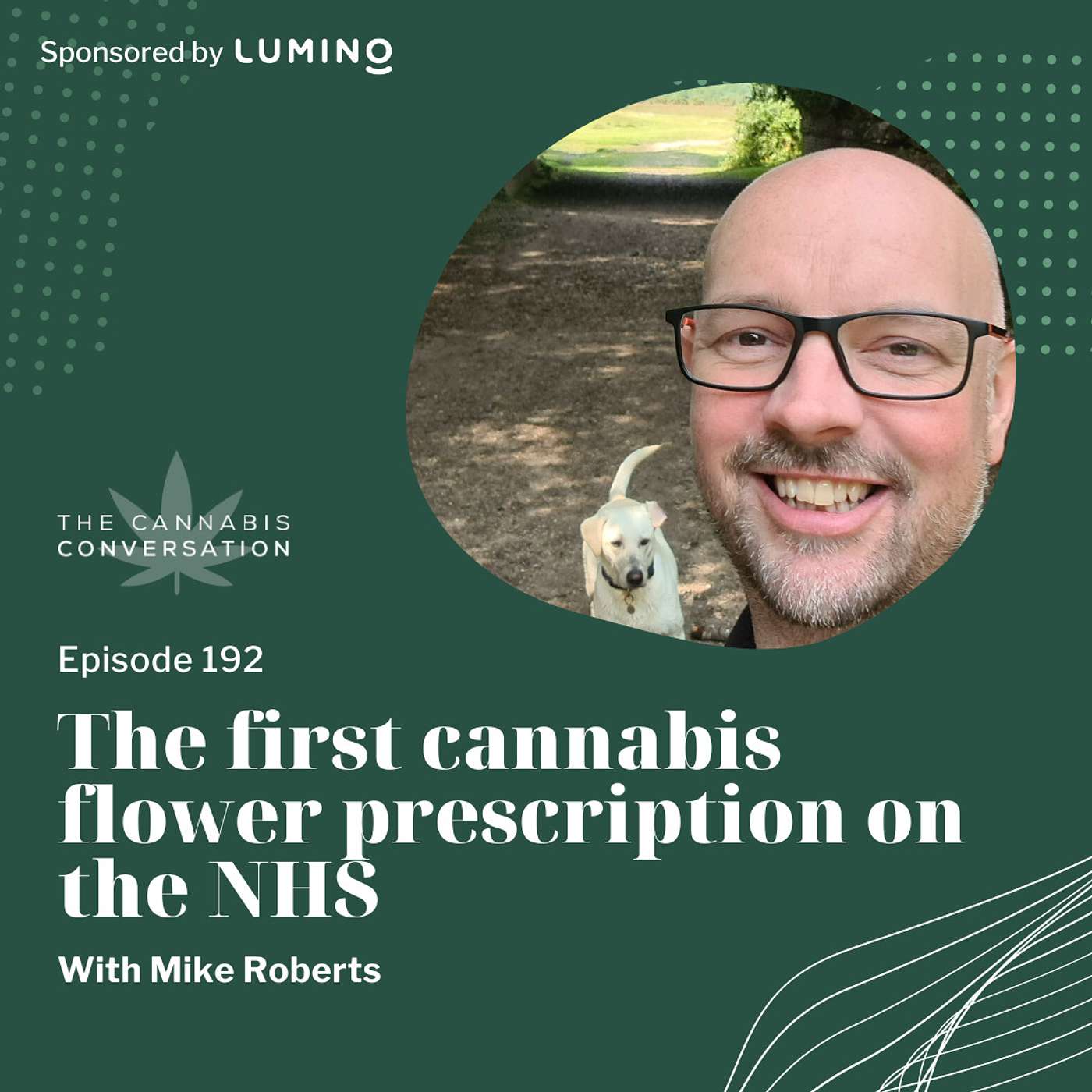 EPISODE #192: The first cannabis flower prescription on the NHS with Mike Roberts