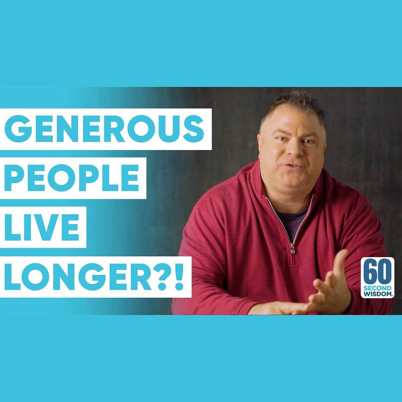 16 Scientifically Proven Ways Generosity is Good for You - Matthew Kelly - 60 Second Wisdom