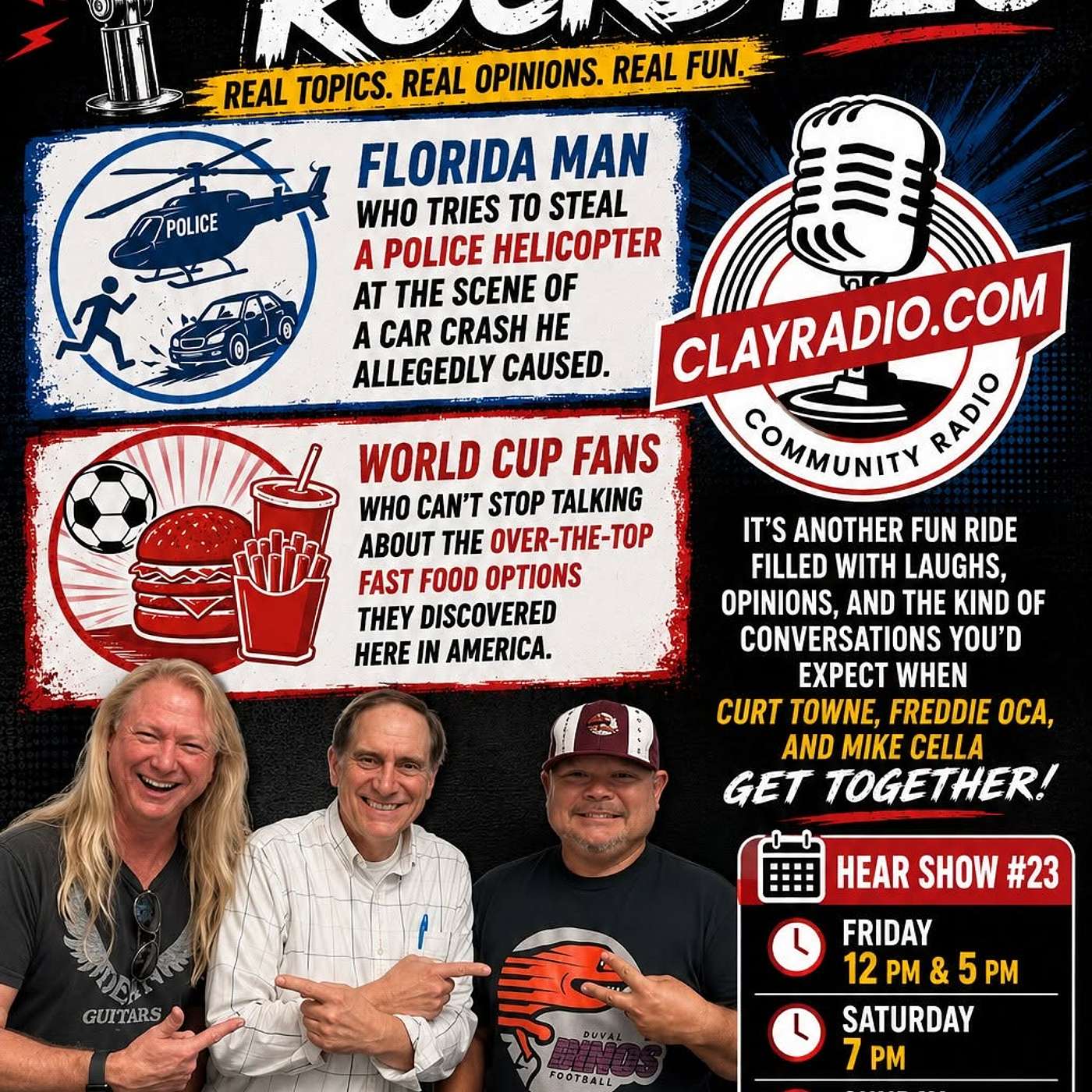 TTR #23 This Towne Rocks: The music world loses an Icon/World Cup Soccer and FL Man episode artwork