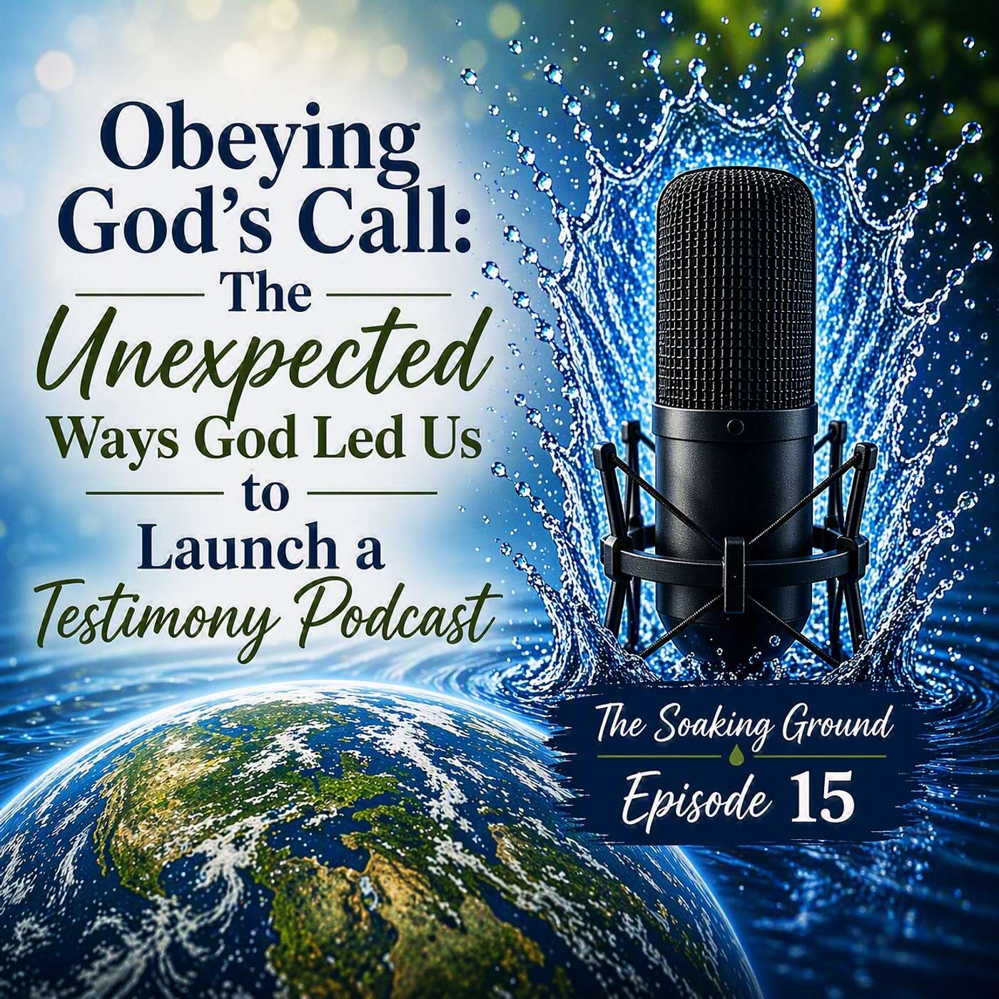 Episode 15 - Obeying God’s Call: The Unexpected Ways God Led Us to Launch a Testimony Podcast episode artwork