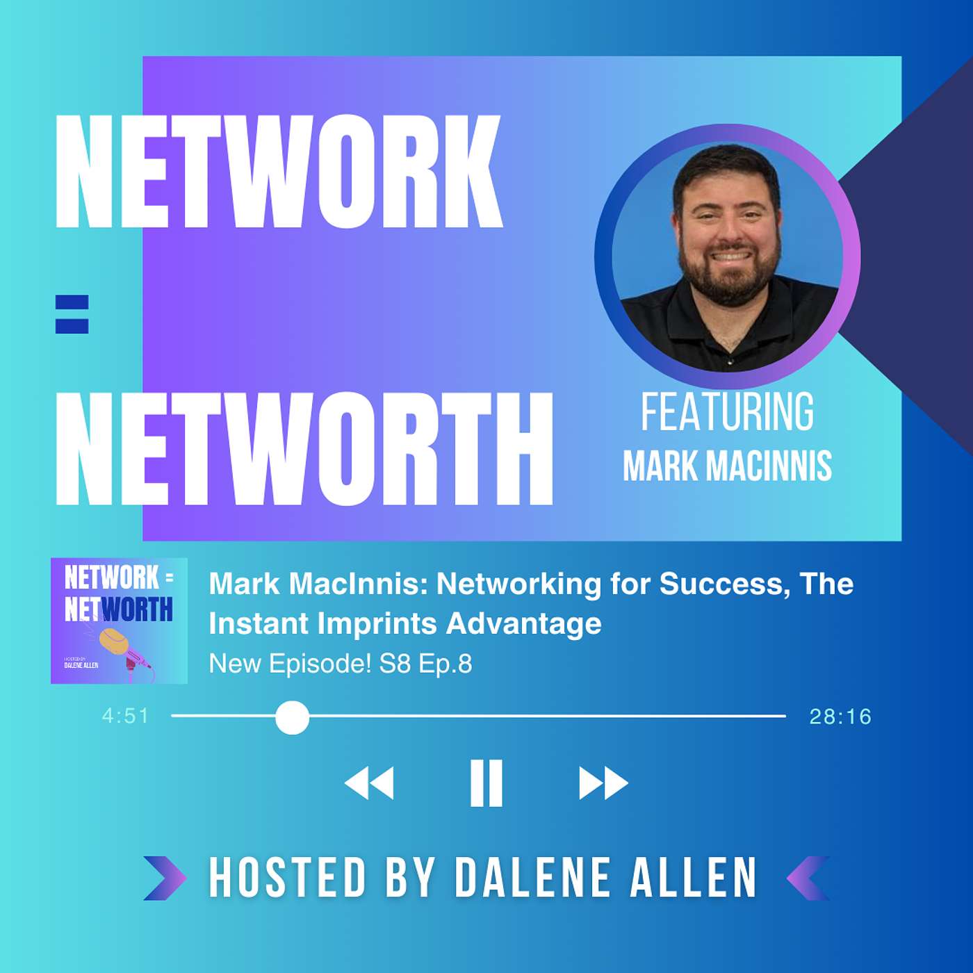 Mark MacInnis: Networking for Success, The Instant Imprints Advantage episode artwork