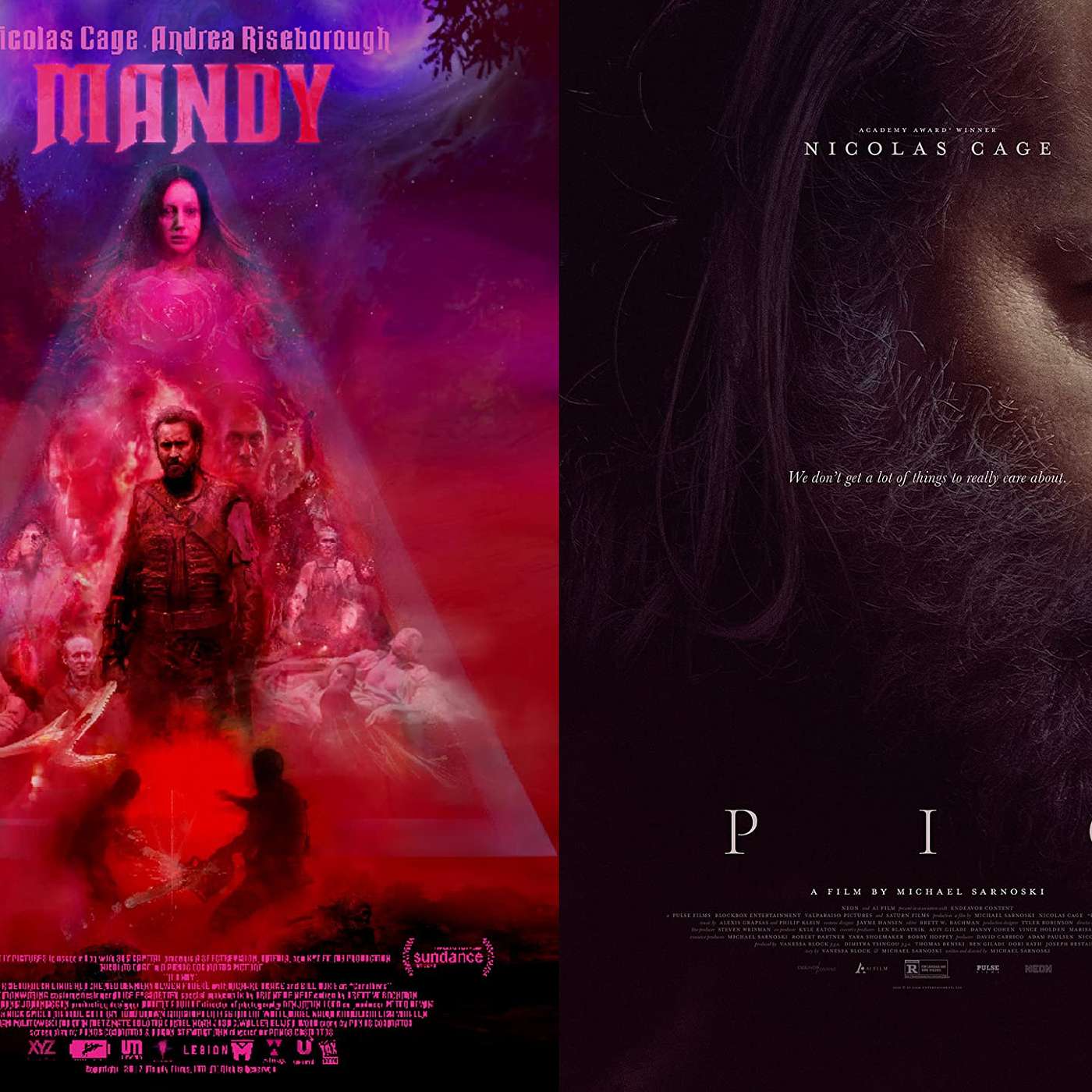 103: Mandy (2018) and Pig (2021)