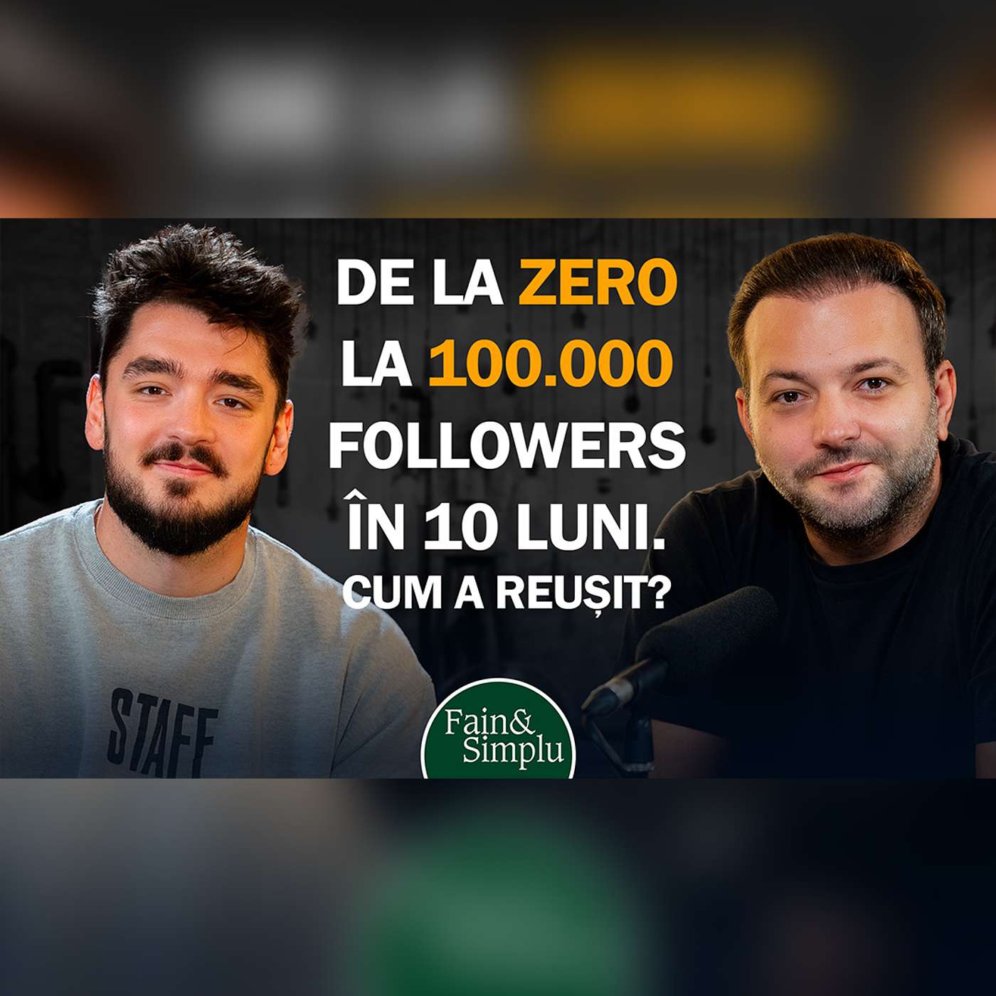 INFLUENCERUL PREFERAT AL SOȚIEI TALE ȘI PROFUL DE VIS AL COPILULUI TĂU. DRAGOȘ BUZZI | Fain & Simplu 222