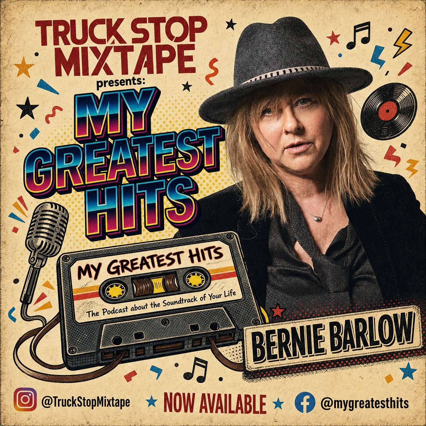 Episode 004 BERNIE BARLOW: Great Songs Last When The Feelings Are Real episode artwork