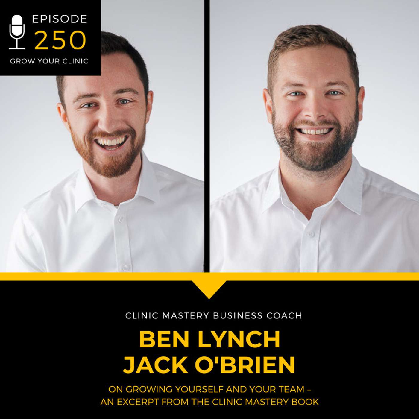 250 - On Growing Yourself And Your Team – An Excerpt From the Clinic Mastery Book episode artwork