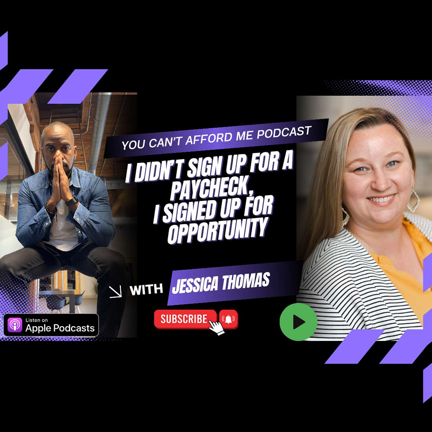 I Didn’t Sign Up For A Paycheck, I Signed Up For Opportunity episode artwork