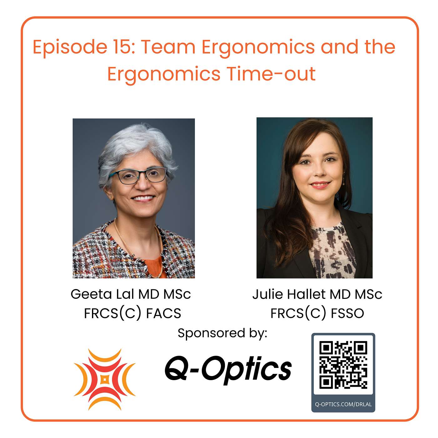 Team Ergonomics and the Ergonomics Time-out with Dr. Julie Hallet Team Ergonomics and the Ergonomics Time-out with Dr. Julie Hallet